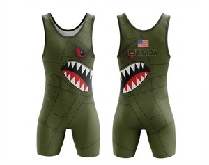 Custom Wrestling <b>Singlets</b> Sublimated Wrestling <b>Singlets</b> <b>Men</b> Sublimation Wrestling <b>Singlet</b> - Product Image 6