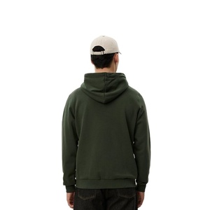 Sweat-shirt à capuche zippé pour homme, 480 GSM, en molleton de coton épais, chaud, streetwear, personnalisable, OEM, marque privée, fabrication en usine - Product Image 3