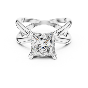 Anillo de Compromiso de Lujo, Plata de Ley 925, Diamante Moissanita, Joyería al por Mayor, Fabricante, Exportador, Fábrica - Product Image 1