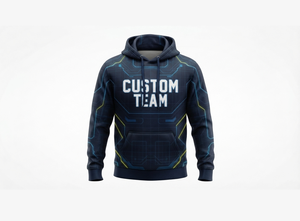 Custom Sublimation Print Sports Team <b>Hoodie</b> for Men and Women 100% Polyester <b>Short</b> <b>Sleeve</b> Pullover 420g XS - Product Image 3