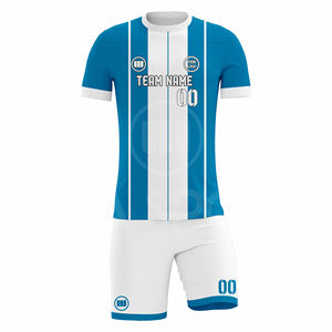 Fabricante de Uniformes de Fútbol Preferidos por los Clientes, Conjunto de Camiseta y Pantalones Cortos de Fútbol Personalizados, Proveedor OEM al por Mayor - Product Image 4