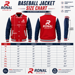 Chaqueta de Béisbol Varsity de Invierno para Hombre, Personalizada con Letras, Impermeable, Transpirable, Ecológica, de Lana, Ropa Deportiva, Estilo Urbano, Informal - Product Image 6