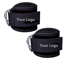 Adjustable Neoprene <b>Ankle</b> Straps Metal Rings Compression Sweat Resistant Winter <b>Support</b> Brace for Sports Protection Unisex Adult - Product Image 1