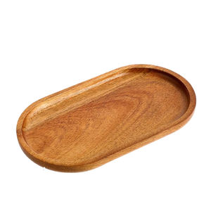 Venta al por mayor de madera de mango bandeja de servicio de madera natural ecológica para cocina mesa de comedor fruta aperitivos charcutería fiesta comida - Product Image 6