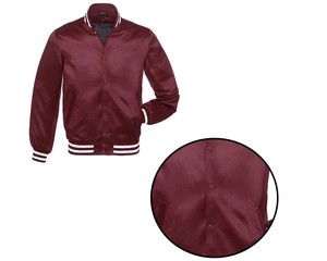 OEM Custom Vintage Varsity <b>Jacket</b> Winter 100% Polyester Sleeves School College <b>Baseball</b> Letterman Varsity - Product Image 1