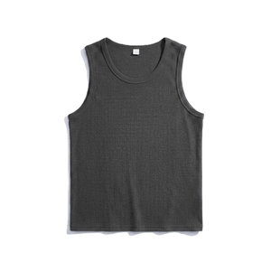 Camiseta sin Mangas de Canalé para Hombre de Alta Calidad, Transpirable, Informal, para Verano, con Logotipo Personalizado - Product Image 2