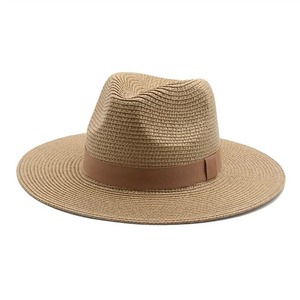 <b>Straw</b> <b>Hat</b> Wide Brim Summer Travel Low MOQ Beach Outdoor Comfortable Wholesale New <b>Straw</b> <b>Hat</b> Solid - Product Image 4