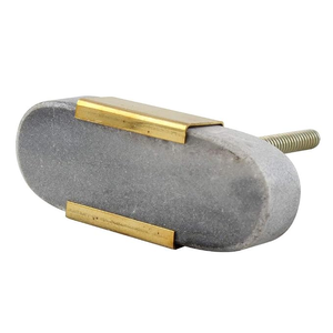 Poignée de tiroir et de porte carrée en marbre écologique faite à la main pour la décoration - Product Image 6