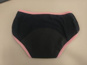 Ropa interior reutilizable para mujer, talla grande, diseño liso, para uso diario, cintura semialta, 100% algodón, tipo hipster, en oferta. - Product Image 3