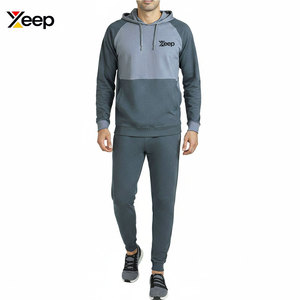 Nuevo Diseño de Chándal Informal con Capucha para Hombre, de Manga Larga, Color Sólido, de Algodón y Poliéster, Precio al por Mayor, Hecho en Pakistán - Product Image 1
