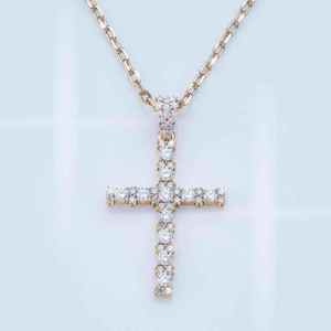 Pendentifs et breloques en moissanite, style hip-hop, bijoux en argent plaqué platine pour les occasions de fête - Product Image 3