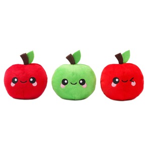Cute Christmas Tree Apple <b>Plush</b> Set Festive Tree with Star Smiling Apple Soft Stuffed Toys for Holiday Decor Kids Gifts - Product Image 5