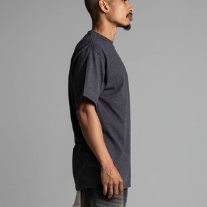 เสื้อยืดพรีเมียมขายส่ง 255GSM 7.5oz หนักพิเศษ ผ้าฝ้าย 100% ทรงหลวม คอกลม แขนสั้น ระบายอากาศได้ดี สไตล์ลำลอง สตรีทแวร์ แบบเรียบ - Product Image 2
