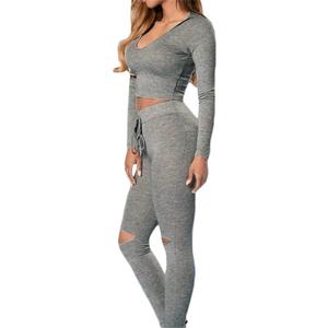 Conjunto Deportivo de 2 Piezas para Mujer de Alta Calidad, Transpirable, de Secado Rápido, Elástico en 4 Direcciones, Ecológico, Sujetador Deportivo y Leggings, Tallas Grandes, para Yoga - Product Image 6