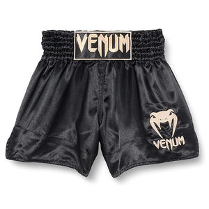 Pantalones Cortos de Muay Thai de Satén con Logotipo Personalizado, Pantalones Cortos de Kickboxing Unisex, Pantalones Cortos de Boxeo Profesionales de MMA, Pantalones Cortos de Entrenamiento de Lucha - Product Image 4