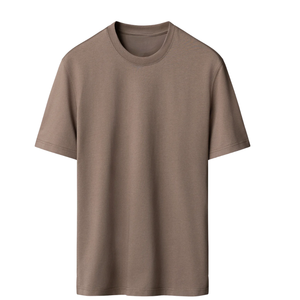 เสื้อยืดคอกลมผ้าโพลีเอสเตอร์คุณภาพสูง 180 กรัม ระบายอากาศได้ดี สวมใส่สบาย น้ำหนักเบา แฟชั่นลำลองทันสมัย - Product Image 1