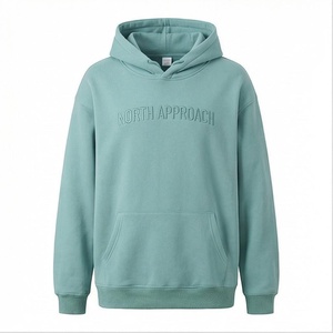 Hoodie surdimensionné élégant pour homme, design vintage délavé avec poche avant, confortable, personnalisable pour l'hiver. - Product Image 1