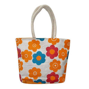 Sac fourre-tout en toile de jute haute résistance, écologique et réutilisable pour les courses au supermarché et à l'épicerie - Product Image 5