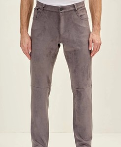 Pantalon en daim pour homme, toucher doux de qualité supérieure, pantalon décontracté, coupe ajustée, vêtements de mode, fabrication sur mesure, usine avec service personnalisé - Product Image 4