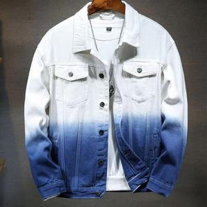 Meilleur prix, vestes en jean pour hommes 100% coton personnalisées, haute qualité, coupe-vent et respirantes, streetwear décontracté pour l'extérieur - Product Image 4