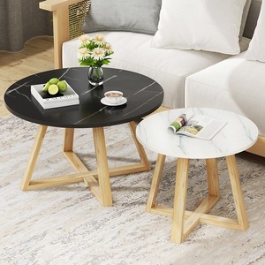 <b>marble</b> with wooden designer <b>table</b> <b>marble</b> top with wooden legs - Product Image 1