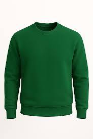 Sudadera Premium de Cuello Redondo y Tejido Grueso - 330GSM, Felpa Francesa de Algodón, Lisa, para Logotipo Personalizado - Product Image 3