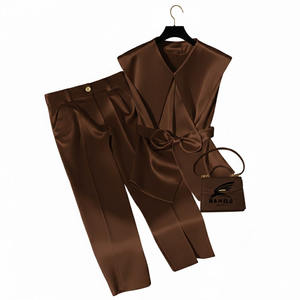 Blazer de Mujer de Último Diseño, Color Sólido, Manga Larga, Botón Único, Blazers de Oficina para Damas, Traje de Mujer, Chaquetas de Negocios para Mujer - Product Image 2