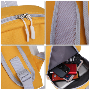 custom logo waterproof nylon gym travel <b>backpack</b> large sport duffel bag with shoe compartment for men women - Product Image 4
