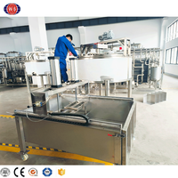Línea de producción de queso procesado