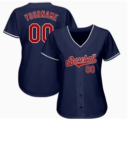 Vente en gros OEM, uniformes de baseball personnalisés de haute qualité, t-shirts de baseball unis, maillots de baseball, t-shirts boutonnés et ensembles de pantalons - Product Image 5