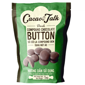 Chocolate Compuesto al por Mayor, Ingrediente para Panadería, Galletas, OEM/ODM, HALAL, Botones de Chocolate Negro, Proveedor de Exportación de Cacao - Product Image 1