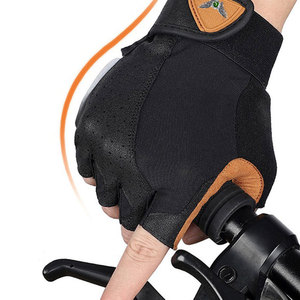 Custom Logo Cycling Gloves Lightweight Fingerless Gloves for Road and MTB Cycling Cycling Gloves with Gel Palm Padding - Product Image 6