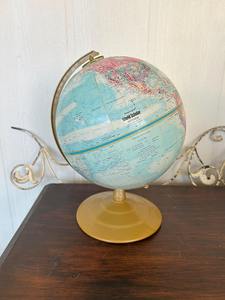 ลูกโลกโลหะงานหนักสำหรับงานฝีมือ ผลิตจากโลหะแข็งแรงทนทาน พร้อมเส้นละติจูดที่แกะสลักและผิวขัดเงาแบบกระจก - Product Image 5