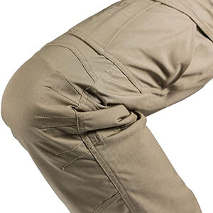 Custom Men's Reversible Windproof Eco-Friendly Plus Size Cargo Joggers with Side Seam Pockets Autumn Cargo Trousers - Product Image 2