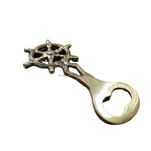Super Selling Nautical Style Ship Wheel <b>Bottle</b> <b>Opener</b> Brass Barware for Home Bar Perfect Gift Private Logo <b>Beer</b> <b>Bottle</b> <b>Opener</b> - Product Image 3