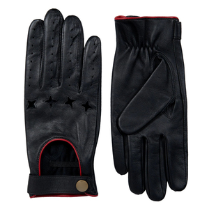 Gants de conduite en cuir pour hommes en gros – Cuir de chèvre souple, design tendance, style rétro professionnel, prix avantageux pour l'achat en vrac - Product Image 1