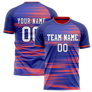 Camiseta de Fútbol Moderna al por Mayor para Equipos, Uniforme de Fútbol de Poliéster de Secado Rápido con Nombre, Número y Logotipo Impresos, Servicio OEM - Product Image 5