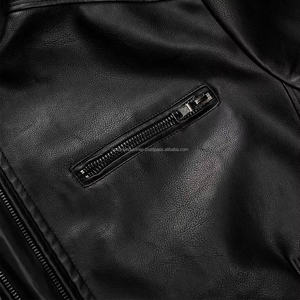 Design Your Own <b>Leather</b> Fashion <b>Jackets</b> High Quality Men <b>Leather</b> <b>Jacket</b> in Best Price <b>Long</b> Sleeve <b>Leather</b> <b>Jacket</b> - Product Image 4