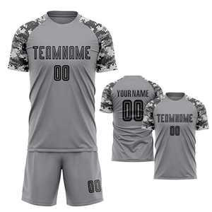 Maillot de football américain gris pour homme, manches courtes, impression sublimée, évacuation de l'humidité, respirant, anti-UV, col rond, coupe classique - Product Image 4