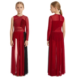 Vestidos de Danza Lírica para Niñas de 6 a 16 Años, para Presentaciones en Escenario, Competiciones, Recitales, Trajes de Danza, Ropa para Actuaciones - Product Image 2