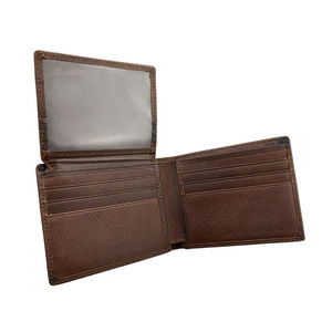 Portefeuille en cuir de luxe pour homme, design pliable de qualité supérieure avec blocage RFID, plusieurs emplacements pour cartes et poche à monnaie - Product Image 4