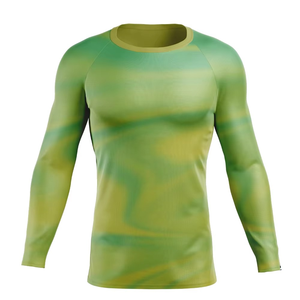 Dernier design de rashguard MMA à manches longues avec protection UV, multifonctionnel, confortable, de qualité supérieure, respirant et à séchage rapide - Product Image 6