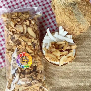 Tranches, copeaux et chips de noix de coco séchées et sucrées en vrac pour garniture de desserts de boulangerie - Product Image 1