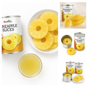 Premium Quality Best Price Hot Sale Tasty Vietnam Factory Canned Pineapple in Pineapple Juice Packed in 20oz Can - Product Image 4