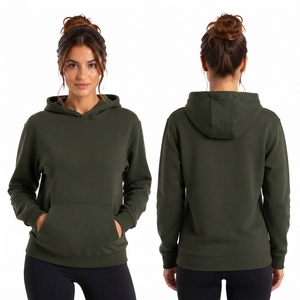 Sudaderas con Capucha para Mujer, a la Moda, de Primera Calidad, Estilo Urbano, para Invierno, Casuales, con Estampado Personalizado, Servicio OEM ODM - Product Image 5