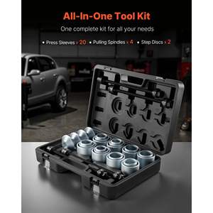 Kit de Herramientas de Reparación de Automóviles de 28 Piezas, Funda de Transporte con Manguitos de Extracción y Presión, Compatible con Motores LCV y HGV, Extracción e Inserción de Cojinetes de Acero - Product Image 5