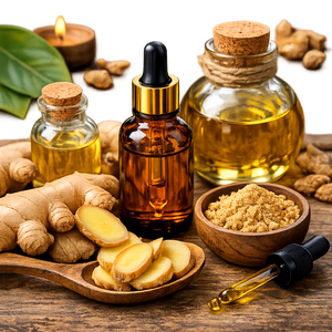 Sérum Huile Capillaire au Gingembre Anti-Chute, Nourrissant, Biologique, Naturel, Rafraîchissant, Végétalien, Soin du Cuir Chevelu, Marque Blanche - Product Image 4