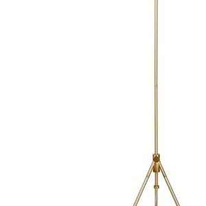 Lampadaire contemporain en métal fin avec luminosité réglable en continu pour éclairage d'angle de lecture - Product Image 3