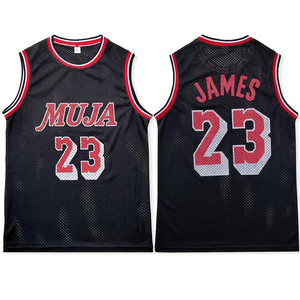 Camiseta de Baloncesto para Hombre al por Mayor, de Secado Rápido, de Poliéster, Ropa Deportiva para Equipos, Lista para Enviar - Product Image 2