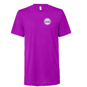 Camisetas de Cuello Redondo de Polialgodón Next Level Apparel, Camiseta de Moda Unisex de Viscosa, Camiseta Unisex Heather CVC - Product Image 3
